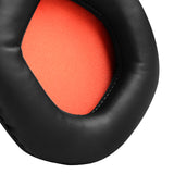 Geekria QuickFit Protein Leather Replacement Ear Pads for Asus STRIX 7.1, STRIX 2.0, STRIX PRO, STRIX DSP Headphones Ear Cushions, Headset Earpads, Ear Cups Cover Repair Parts (Black)