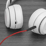 Geekria Nylon Braided Audio Cable Compatible with Beats Solo 4 Solo 3 Mixr Pro Headphones Cable, 1/8" (3.5mm) to 3.5mm Aux Replacement Stereo Cord (4 ft /1.2 m)