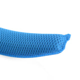 Geekria Mesh Fabric Headband Pad Compatible with Logitech G930, G430, F450 Headphones Replacement Band, Headset Head Top Cushion Cover Repair Part (Blue).