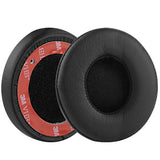 Geekria Replacement Ear Pads Compatible with Beats Solo 2 Wired (B0518) Headphones Ear Cushions, Repair Parts (Black)