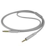 Geekria Audio Cable with Mic Compatible with Bose SoundTrue Around-Ear II, SoundLink II On-Ear Cable, 2.5mm Aux Replacement with Inline Microphone and Volume Control (4 ft/1.2 m)