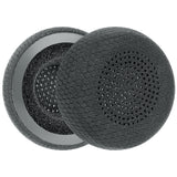 Geekria Comfort Mesh Fabric Replacement Ear Pads for Logitech Zone Wireless, Zone 900 (Do Not Fit Zone Wired/ 750/ Wireless 2) Headphones, Ear Cushions (Titanium)