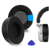 Geekria Sport Cooling-Gel Ear Pads for Hifiman HE400SE, HE400, 400I, 400S, HE560, 560I, HE500, HE300, HE350, SUNDARA Headphones Ear Cushions, Headset Earpads, Ear Cups Cover Repair Parts (Black)