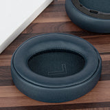 Geekria QuickFit Replacement Ear Pads for Anker Soundcore Life Q30, Soundcore by Anker Life Q35 Headphones Ear Cushions, Repair Parts (Obsidian Blue)