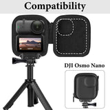 Geekria Portable Carrying Case for Osmo Nano, Travel Storage Case Compatible with DJI Osmo Nano, Water-resistance Mini Protective Hard, Action Camera Accessories (Black)