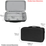 Geekria Audio Interface Carrying Case, Hard Shell Travel Bag Compatible with Solid State Logic SSL 2 MKII / SSL 2 Plus MKII (Dark Gray)