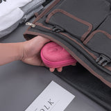 Geekria Mouse Carrying Case, Hard Shell Protective Travel Bag Wireless Mouse Storage Bag, Compatible with Logitech POP Mouse (Rose)