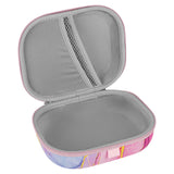 Geekria NOVA Headphones Case Compatible with Bose QC Ultra II, QC Ultra, QuietComfort 35 II, QC45, QC25, QCSE, Replacement Hard Shell Travel Carrying Bag with Cable Storage (Pink Marble)