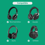Geekria Audio Cable Compatible with Jabra Move Style Edition, Elite 85h, Philips A4216, H6506, SHP9500 Headphones, 1/8" (3.5mm) to 3.5mm Replacement Stereo Cord (4 ft/1.2 m)