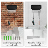 Geekria Acrylic Wall Mount Cooling Dock for Nintendo Switch 2/ OLED with Quiet Fan, Drill & Adhesive Mounting Options, Vertical Space-Saving Stand (Clear)