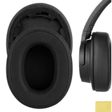 Geekria QuickFit Replacement Ear Pads for Audio-Technica ATH-SR50BT Headphones Ear Cushions, Repair Parts (Black)