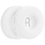 Geekria Comfort Mesh Fabric Replacement Ear Pads for JBL JR300, JR300BT, T450BT, T500BT, Tune 500, Tune 500BT, Tune 510BT, Tune 520BT Headphones, Ear Cushions (White)
