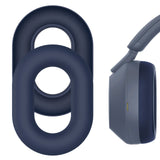 Geekria Silicone Earpads Cover Compatible with Sony WH-1000XM5, WH1000XM5 Wireless Headphones, Ear Cups Cover / Ear Cushions Cover Sweatproof & Easily Washable (Blue)