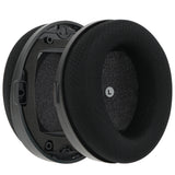 Geekria Comfort Mesh Fabric Replacement Ear Pads for HyperX Cloud Orbit S Headphones Ear Cushions, Repair Parts (Black)