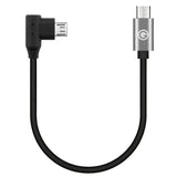 Geekria Short Micro-USB Male to Male Data Sync Cable Compatible with DJI Spark Remote Controller, Raspberry Pi Zero, PS4, Owlet, Android Devices, DAC, 30 cm