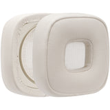Geekria QuickFit Replacement Ear Pads Compatible with Marshall Major V On-Ear Headphones, Repair Parts (White)
