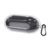 Geekria TPU Case Cover Compatible with Sony WF-C500 True Wireless Earbuds, Earphones Skin Cover, Protective Carrying Case with Keychain Hook, Charging Port Accessible (Clear)