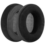 Geekria Comfort Velour Replacement Ear Pads for Skullcandy Hesh, Hesh 2.0, Hesh 2 Wireless, Crusher Over-Ear Headphones Ear Cushions, Headset Earpads, Ear Cups Cover Repair Parts (Black)