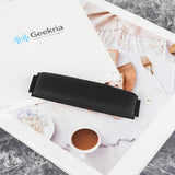 Geekria Protein Leather Headband Pad Compatible with Sennheiser HD 418/ 419/ 428/ 429/ 439/ 438/ 448 Headphones, Replacement Band Repair Part (Black)
