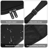 Geekria for Creators Microphone Boompole Carry Bag, Boom Pole Telescopic Mic Bag Compatible with Rode Boompole, Neewer NW-7000, LyxPro MPL-10, On-Stage MS7700B Boompole Stand (Black)