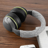 Geekria Knit Fabric Headband Cover Compatible with SONY WH-1000XM6/1000XM5/1000XM4/1000XM3, INZONE H3/H5/H7/H9 Beats Studio 3, Studio 2.0 Headphones, Replacement Repair Part (Grey)