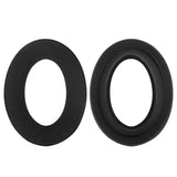 Geekria Comfort Laminated Fabric Replacement Ear Pads for Sennheiser GAME ONE, PC360, PC363D, PC373D, Headphones Ear Cushions, Headset Earpads, Ear Cups Cover Repair Parts (Black)