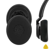 Geekria Replacement Ear Pads for Jabra Engage 50 II/ Engage 40 Wired (Do Not Fit Engage 50 Model) Headphones Ear Cushions, Repair Parts (Black)