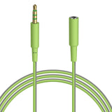 Geekria 3.5mm (1/8'') Male to 3.5mm (1/8'') Female Headphones Plug Adapter, Conversion Audio Plug, TPE Cord Compatible with Bose SoundSport SIE2, SIE2I, Sony MDR-AS20J, AS200 (120cm / 1 Pack)
