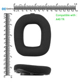 Geekria Comfort Mesh Fabric Replacement Ear Pads Compatible with Astro A40 TR Headphones Ear Cushions, Repair Parts (Black)