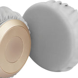 GEEKRIA 2 Pairs Flex Fabric Headphones Ear Covers, Washable & Stretchable Sanitary Earcup Protectors for On-Ear Headset Ear Pads, Sweat Cover for Warm & Comfort