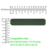 Geekria Headband Pad Compatible with Bose QuietComfort 35 ii Gaming, QC35II/ QC35/ QC45/ QCSE Headphones, Replacement Band Repair Part (Green)