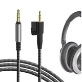 Geekria Audio Cable Compatible with Bose Around-Ear AE2/AE2i/AE2w Cable, 2.5mm Braided Nylon Replacement Stereo Cord ( 4 ft / 1.2 m)