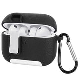 Geekria Rugged Case Cover Compatible with Apple Airpods Pro 3, Shockproof Full Body Cover with Unlock Flip Lid, Phone Holder Function (Black)