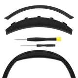Geekria Replacement Headband Compatible with Sony WH-CH720N Headphones, Headband Cushion Cover Repair Parts with Screwdriver (Black)