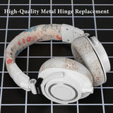Geekria 1 Pair Metal Headband Hinge Fix Kit Compatible with Audio-Technica ATH-M50x, M50xBT, M50xGM, M50xBB, M50xPB, M50xWH, M50x ENSO, M50XSTS-USBMIKU Headphones, Repair Parts (Black)