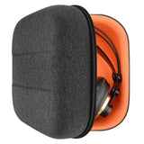 Geekria Shield Case Compatible with AKG K340, K240, K242, K271, K272, K142 Headphones, Replacement Protective Hard Shell Travel Carrying Bag with Cable Storage (Dark Grey)