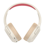 Geekria Protein Leather Headband Pad Compatible with Edifier W820NB Plus, W820NB, Headphones Replacement Band, Headset Head Top Cushion Cover Repair Part (Red)