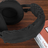 Geekria Flex Fabric Headband Cover Compatible with Razer Kraken Pro V2, 7.1 V2, Ultimate, Tournament Edition, Head Cushion Pad Protector, Replacement Repair Part, Easy DIY Installation (Black)
