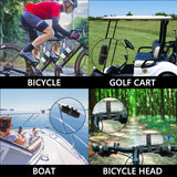 Geekria Universal Portable Bluetooth Speaker Mounts Compatible with JBL, Bose, Sony, Anker Bluetooth Speaker, with Adjustable Strap, for Railing Holder Bar Rail, Fits Motion, Outdoor, Golf Cart