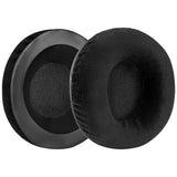 Geekria Comfort Velour Replacement Ear Pads for TECHNICS RP-DH1200 DJ, RP-DH1210, RP-DH1250-S DJ Headphones Ear Cushions, Repair Parts (Black)