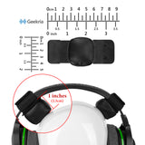 Geekria Comfort Headband Pressure Relief Pads for Tight On-Ear/Over-Ear Headphones, Memory Foam Headset Cushion Nuggets Damage Free Easy DIY Installation (4 Pack)