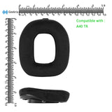 Geekria Comfort Velour Replacement Ear Pads for Astro A40 TR Headphones Ear Cushions, Repair Parts (Black)
