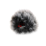 Geekria for Creators Furry Windscreen Compatible with Rode Wireless GO Gen 3 III, GO 2, PRO, ME Mic DeadCat Wind Cover Muff, Fluff Cover Windshield, Wind Noise Reduction (Grey / 3 Pack)