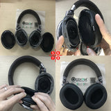 Geekria QuickFit Replacement Ear Pads for Sony MDR-1R, MDR-1RMK2 Headphones Ear Cushions, Headset Earpads, Ear Cups Cover Repair Parts (Brown)