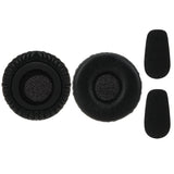Geekria QuickFit Replacement Ear Pads for Blue Parrott C400-XT Headphones, Ear Cushions, Repair Parts (Black)