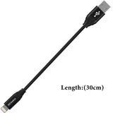 Geekria USB Headphones Charger Cable Compatible with Apple AirPods Max AirPods Pro, Beats Solo Pro Powerbeats Pro Charger, MFi Certified USB to Lightning Replacement Power Charging Cord (1ft/30cm)