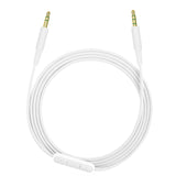 Geekria Audio Cable with Mic Compatible with V-MODA XS V-80 M-80, Treblab TREBLAB Z2/BT5, 3.5mm Replacement Stereo Cord with Inline Microphone and Volume Control (4 ft/1.2 m)