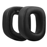 Geekria Comfort Protein Leather Replacement Ear Pads for Corsair HS80 RGB Wireless Headphones Ear Cushions, Headset Earpads, Ear Cups Repair Parts (Black)
