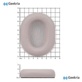 Geekria Comfort Replacement Ear Pads Compatible with Sony WH-1000XM6 Headphones Ear Cushions, Headset Earpads, Ear Cups Cover Repair Parts (Pink)