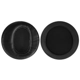 Geekria QuickFit Protein Leather Replacement Ear Pads for DENON AH-D2000, D5000, D5200, D7000, D7200, D9200 Headphones Ear Cushions, Headset Earpads, Ear Cups Cover Repair Parts (Black)